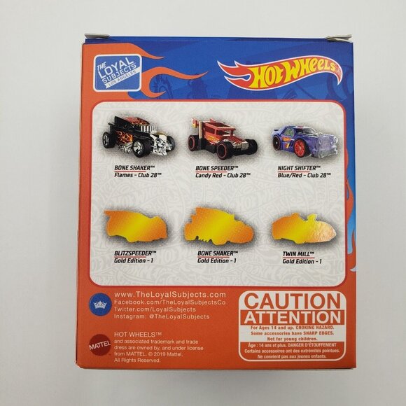 Hot Wheels Lot of 6 Cars The Loyal Subjects 1 Blackout Box SEALED (Lot #2) - Picture 11 of 14